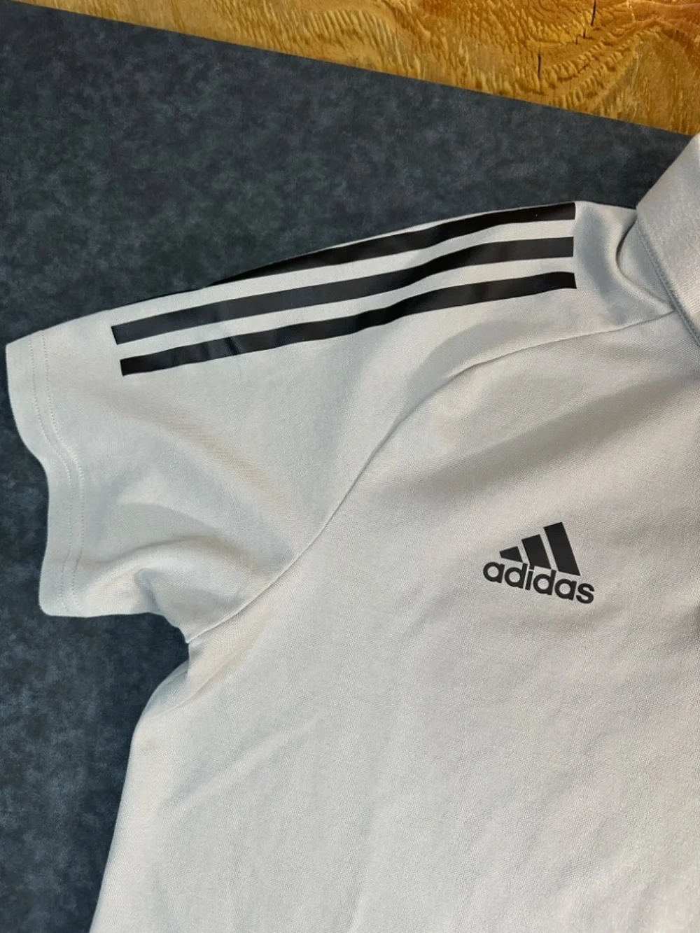 Adidas AeroReady Orlando City SC Men's Training Gray Polo Shirt Size Large
